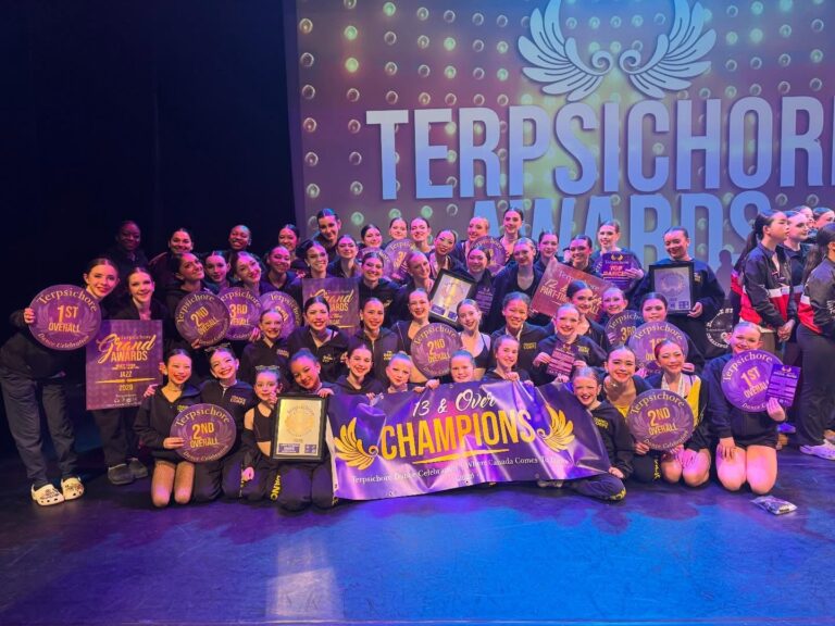 Comp #1 of SZN25 is ✅. We could not be more proud of this team and all of our incredible dancers who gave it their all onstage! Thank you @terpsichorecanada for an amazing weekend of competition 💛🖤 —> swipe for results👀