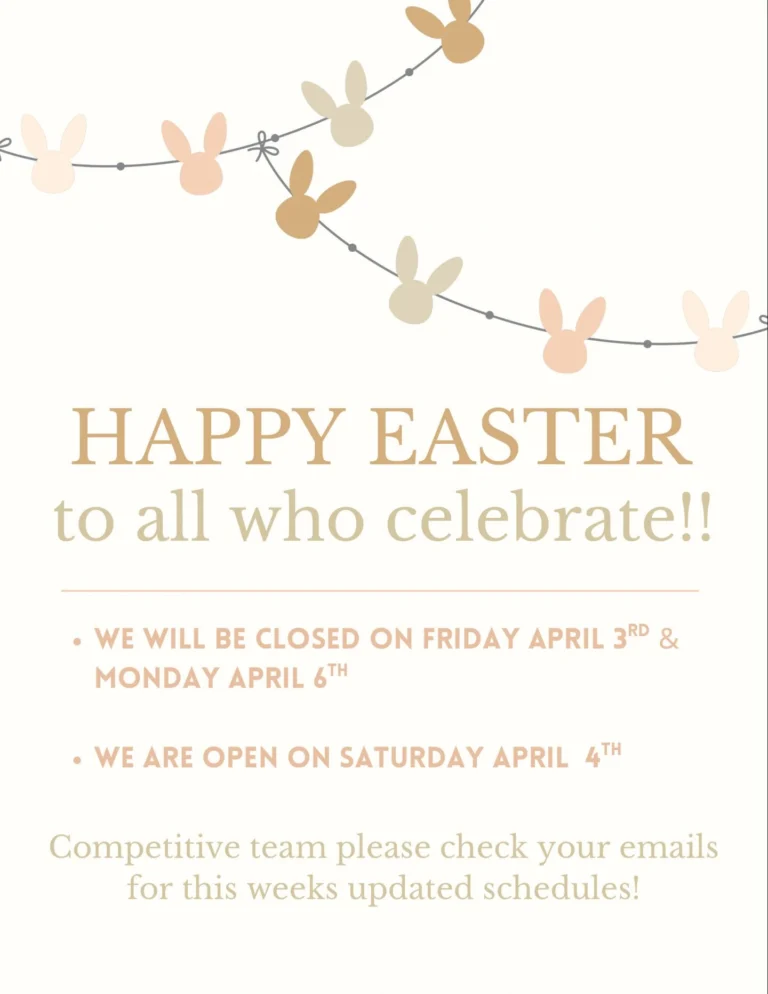 Happy Easter Weekend to all of our TDC Families 🐣🐰